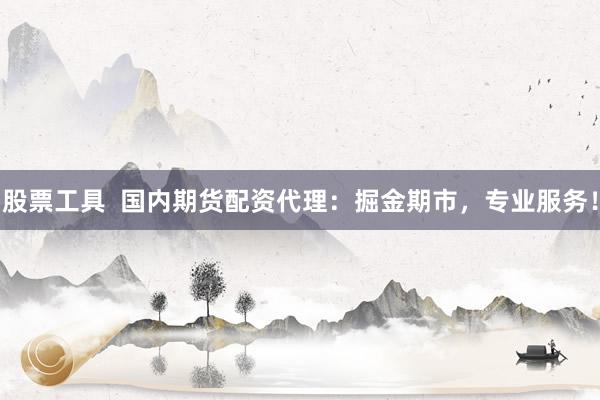 股票工具  国内期货配资代理：掘金期市，专业服务！