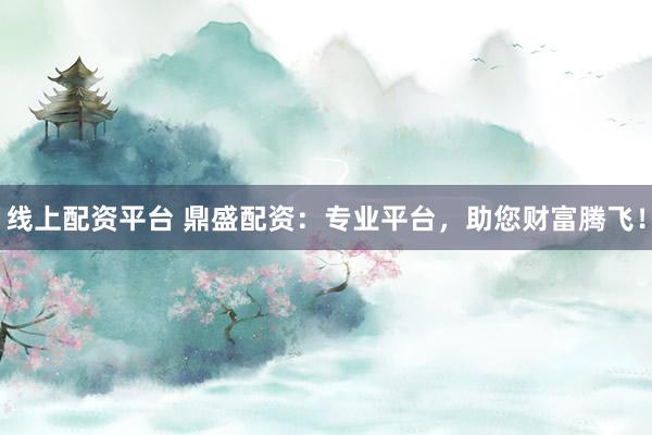 线上配资平台 鼎盛配资：专业平台，助您财富腾飞！